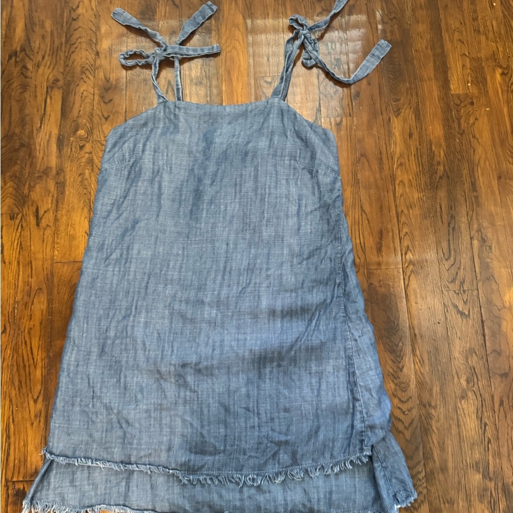 SUGAR+LIPS Blue Denim Kids Dress